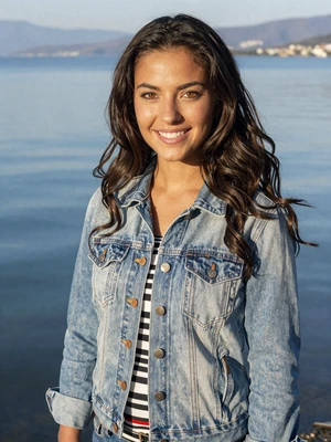 Emilija, 28-year-old verified Macedonian woman from Ohrid with dark hair near Lake Ohrid