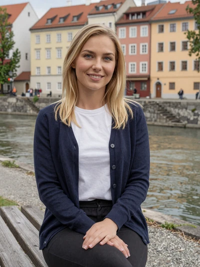 Maja, 27-year-old Slovenian woman from Ljubljana by the river - Slovenian dating profile